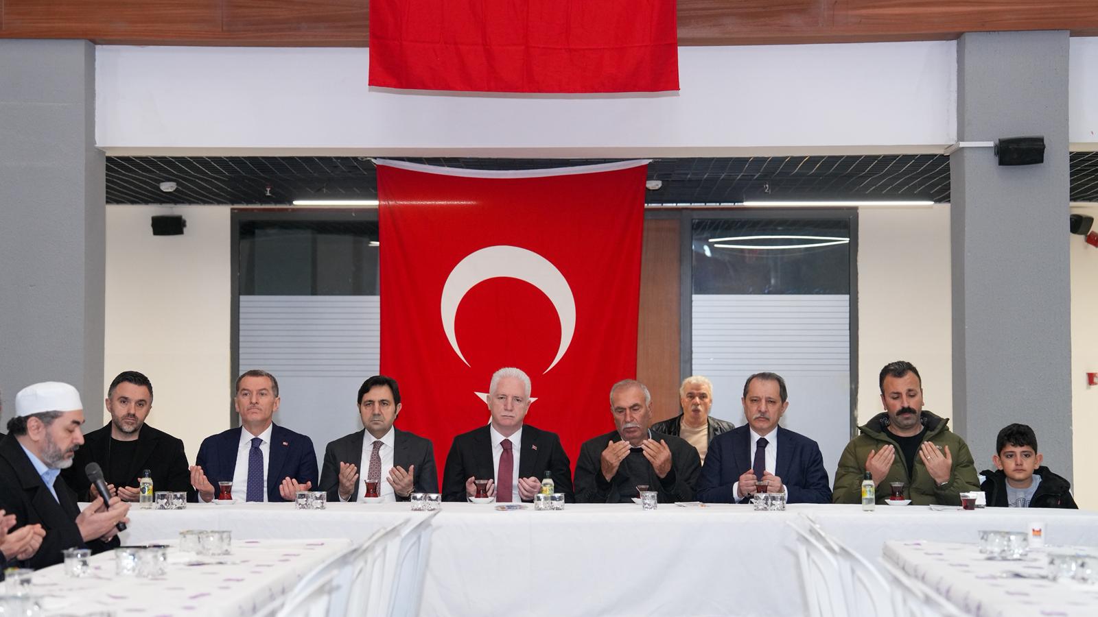 Şehidimiz Polis Memuru Seçkin Yalçın’ın Ailesine Taziye Ziyareti Gerçekleştirildi