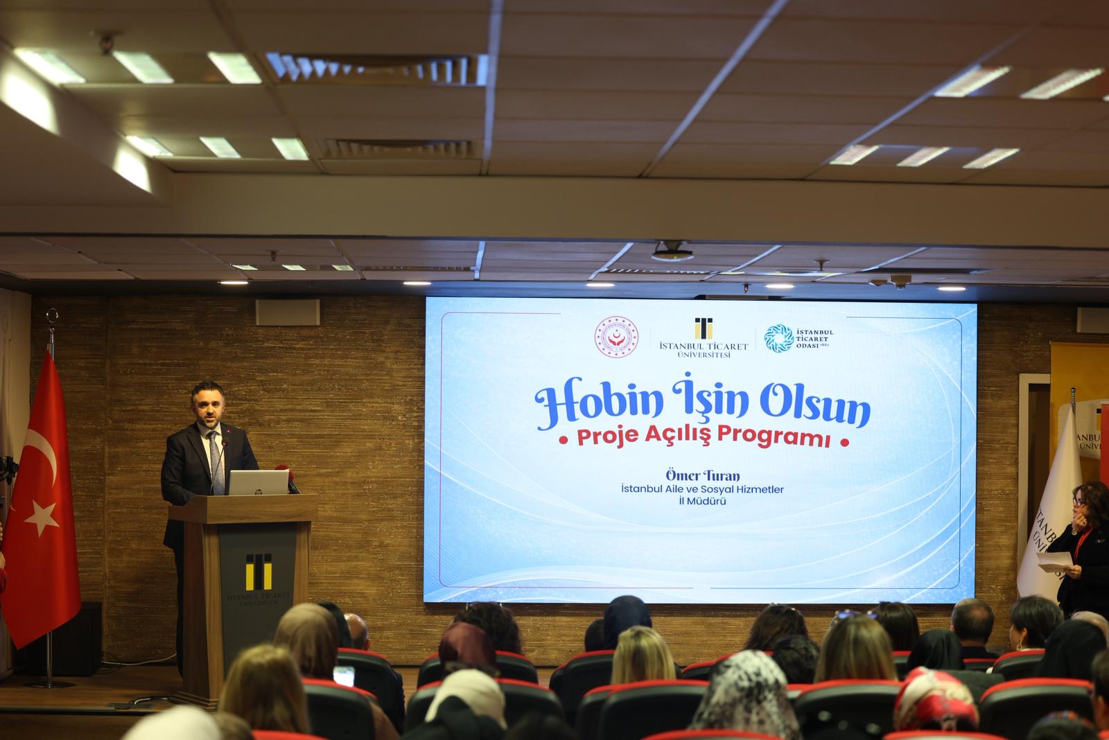 İl Müdürümüz Sn. Ömer Turan, “Hobin İşin Olsun” Projesinin Açılış Programına Katıldı