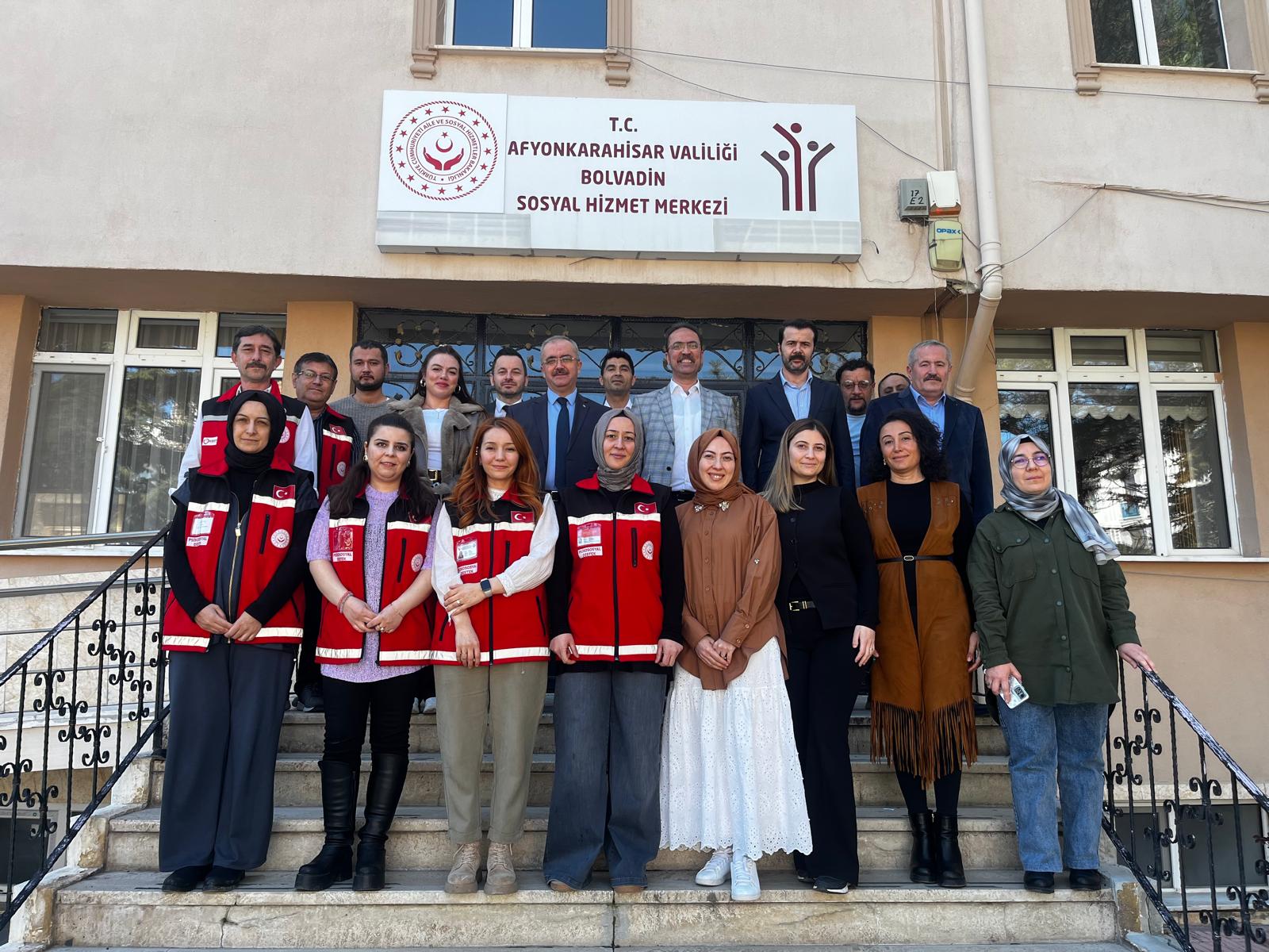 İl Müdürümüz Sayın Bilal Erdoğan, Bolvadin Sosyal Hizmet Merkezinde 