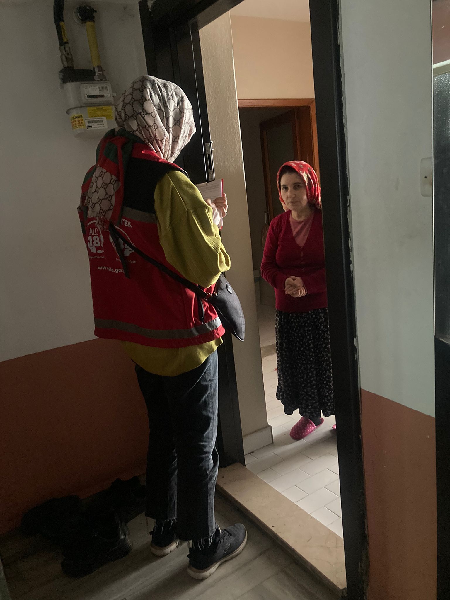 ASDEP Kapsamında Hanelere Ziyaretlerimiz Devam Ediyor. 