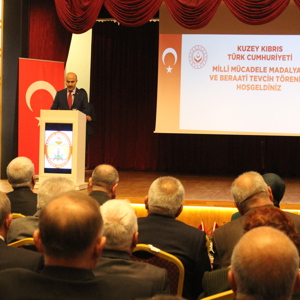 KKTC Milli Mücadele Madalyası ve Beratı Tevcih Töreni Gerçekleştirildi - fotoğraf 9