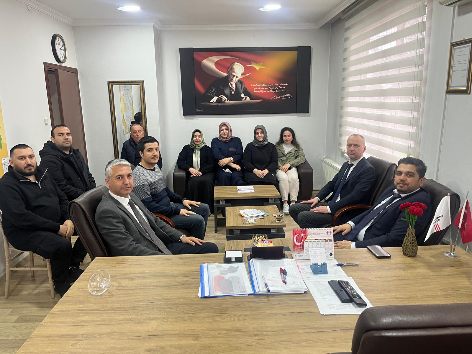 Tirebolu Sosyal Hizmet Merkezi Müdürlüğüne Ziyaret