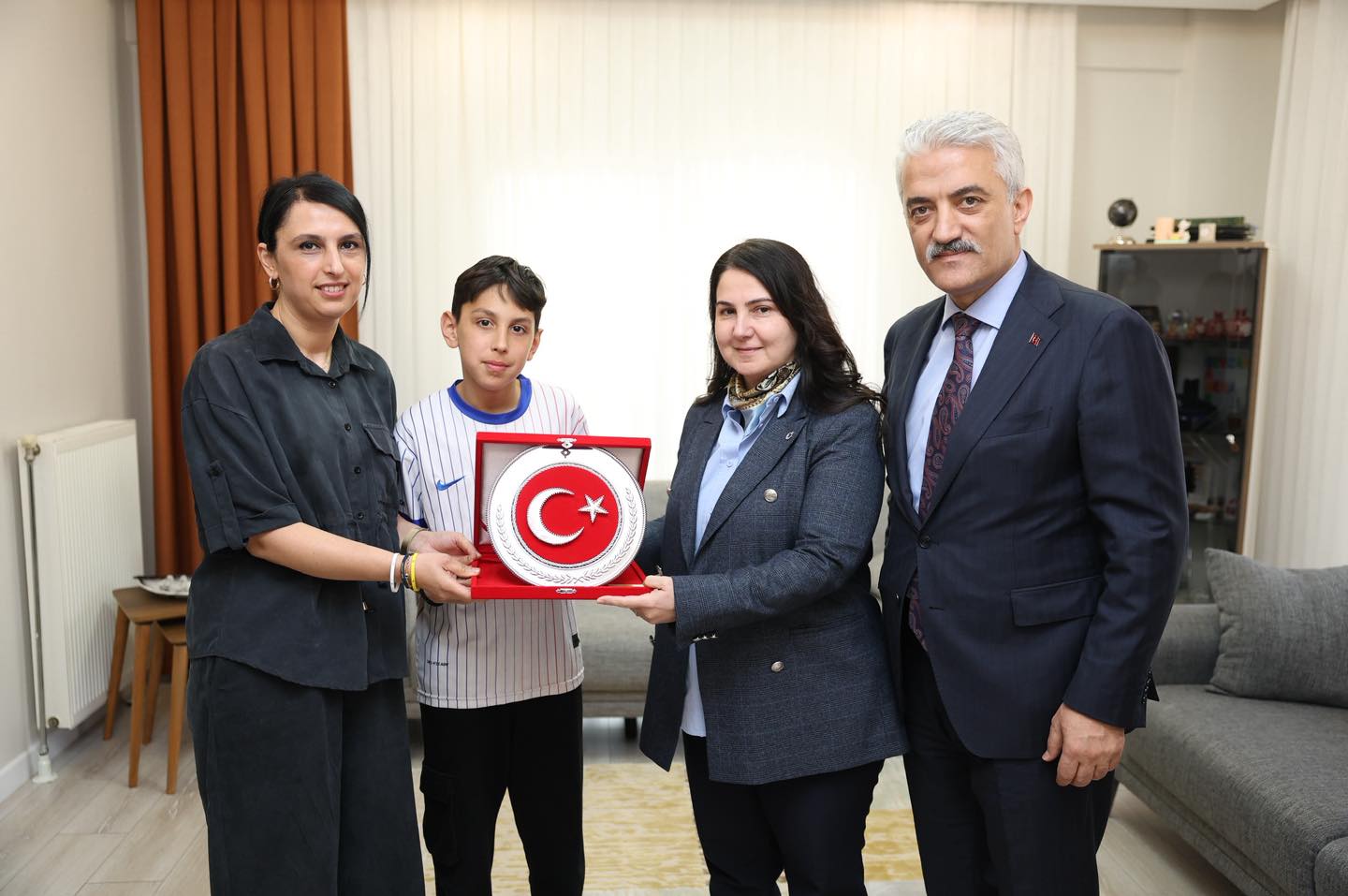 Türk Polis Teşkilatı’nın 181. Kuruluş Yıl Dönümü ve Polis Haftası Kapsamında Şehit Aileleri Ziyaret Edildi.