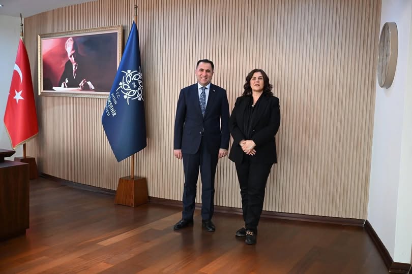 İl Müdürümüz İlkay Türkoğlu, Aydın Büyükşehir Belediye Başkanı Sayın Özlem Çerçioğlu’nu Makamında Ziyareti