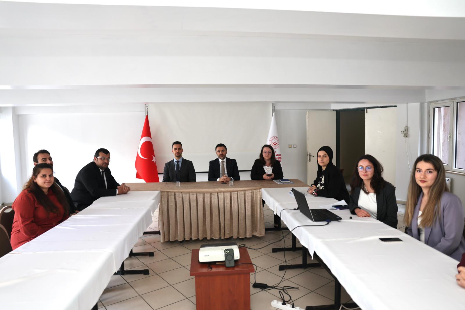 İl Müdürümüz Sn. Ömer Turan Başkanlığında 2026 Yılı Birinci Çeyrek Değerlendirme Toplantısı Gerçekleştirilmiştir