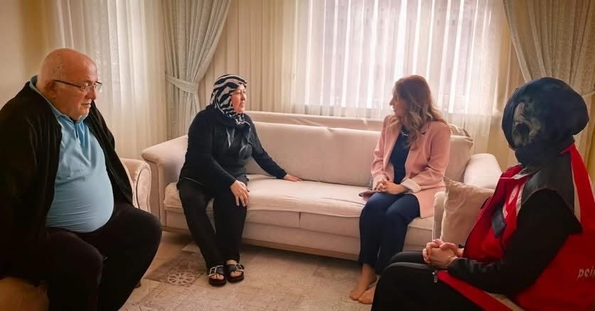 Aziz Şehidimizin Hanesine Taziye Ziyareti!