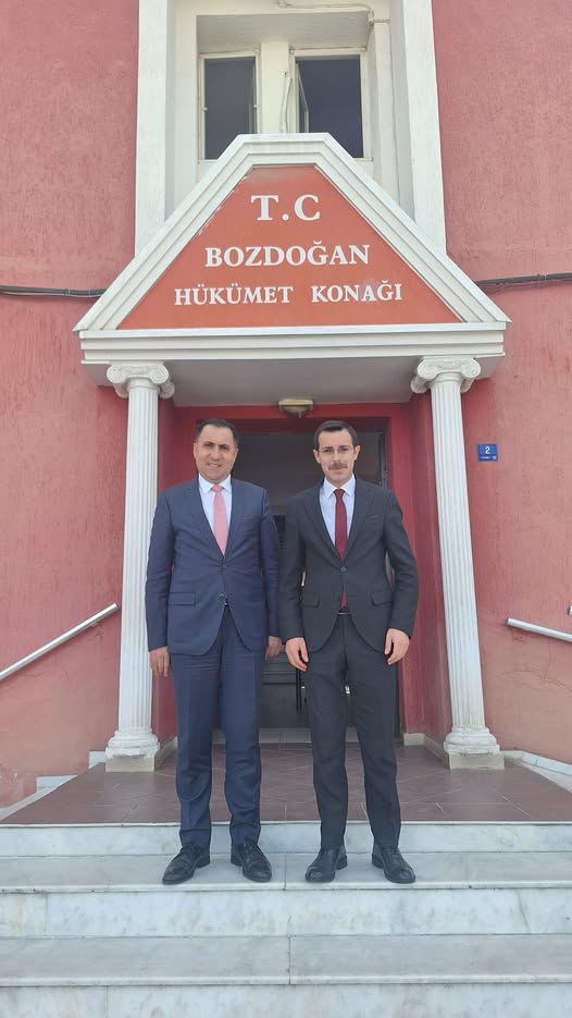 İl Müdürümüz İlkay Türkoğlu, Bozdoğan Kaymakamı Sayın Yunus Emre Polat’ı Makamında Ziyareti
