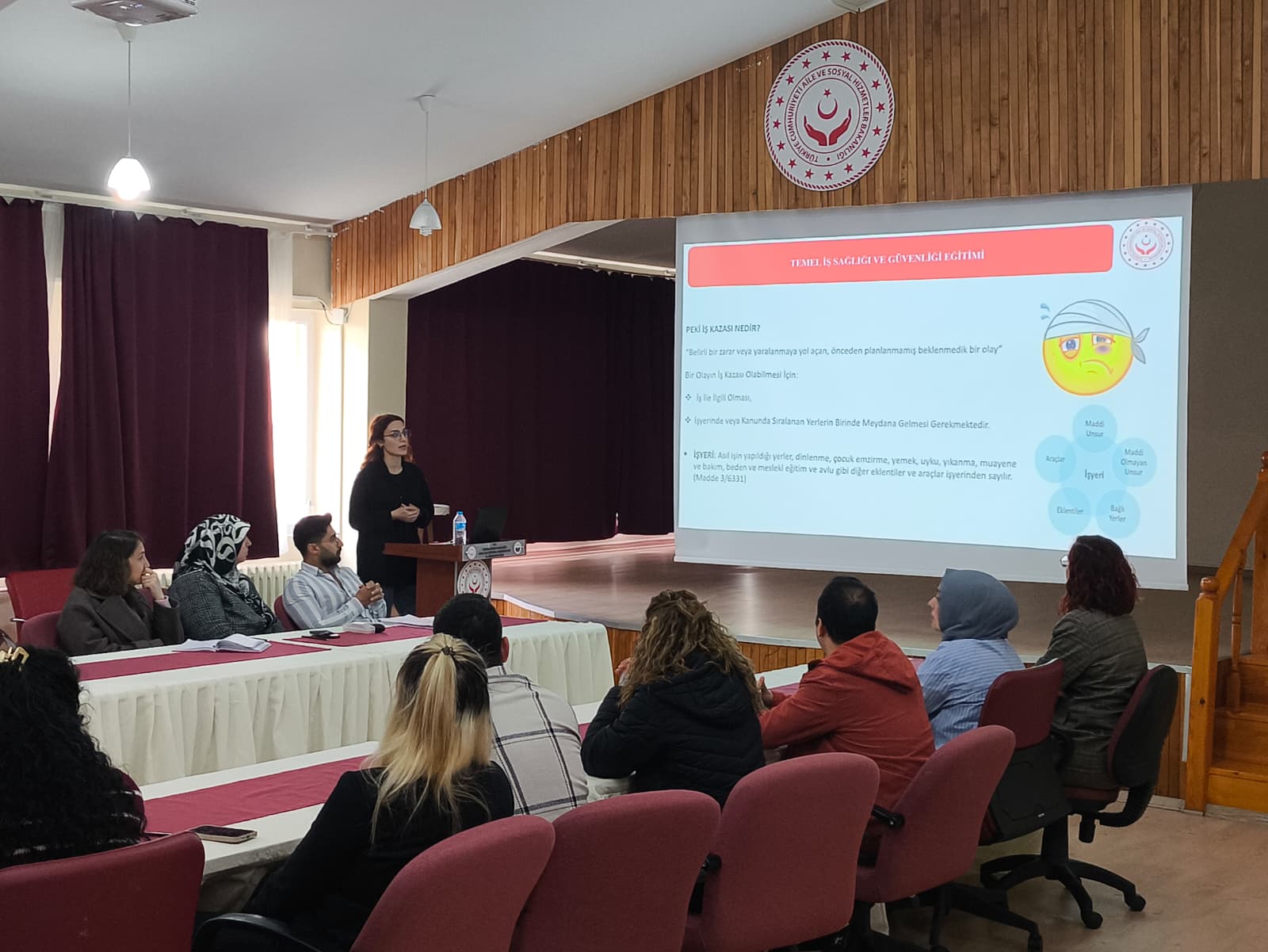 Temel İş Sağlığı ve Güvenliği Eğitimi Gerçekleştirildi