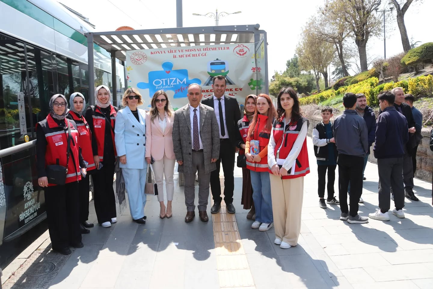 Konya’da Otizm İçin Farkındalık Seferi Düzenlendi