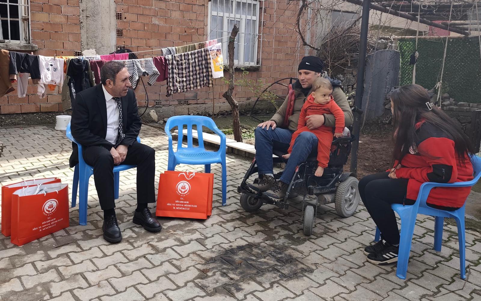 İl Müdürümüz Aydın Polat’tan Engelli Bireylerimize Bayram Ziyareti