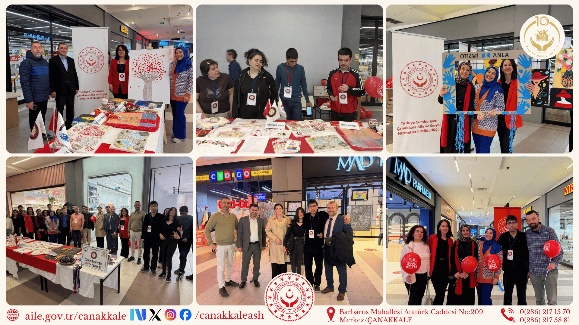 Otizm Farkındalık Ayı’nda Anlamlı Sergi Gerçekleştirildi ❤️