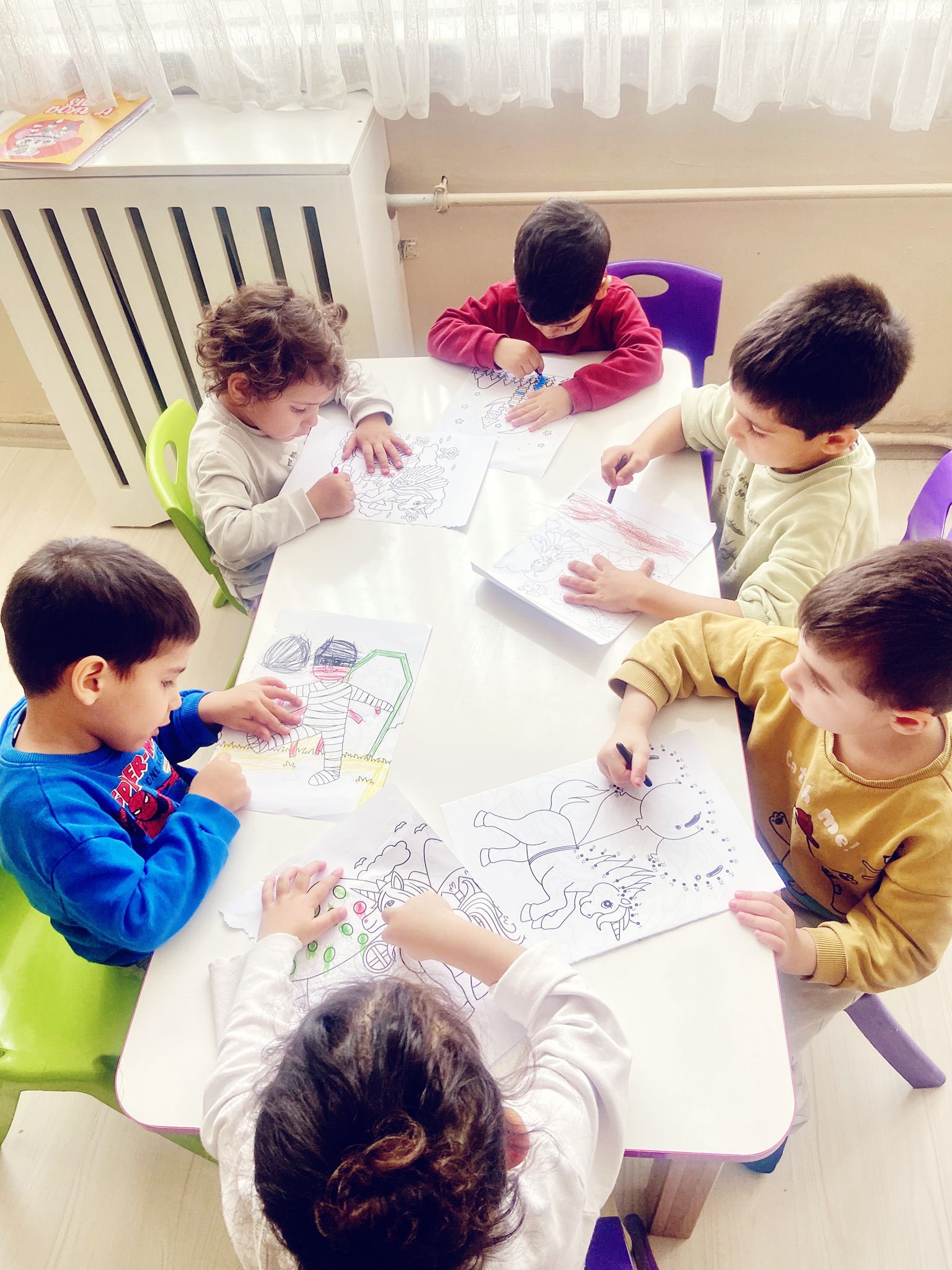 #MersinÇES Miniklerimizin kuruluş içi, kızlarımızın ise hafta sonu gezme ve pizza etkinliğinden eğlenceli ve keyifli kareler.