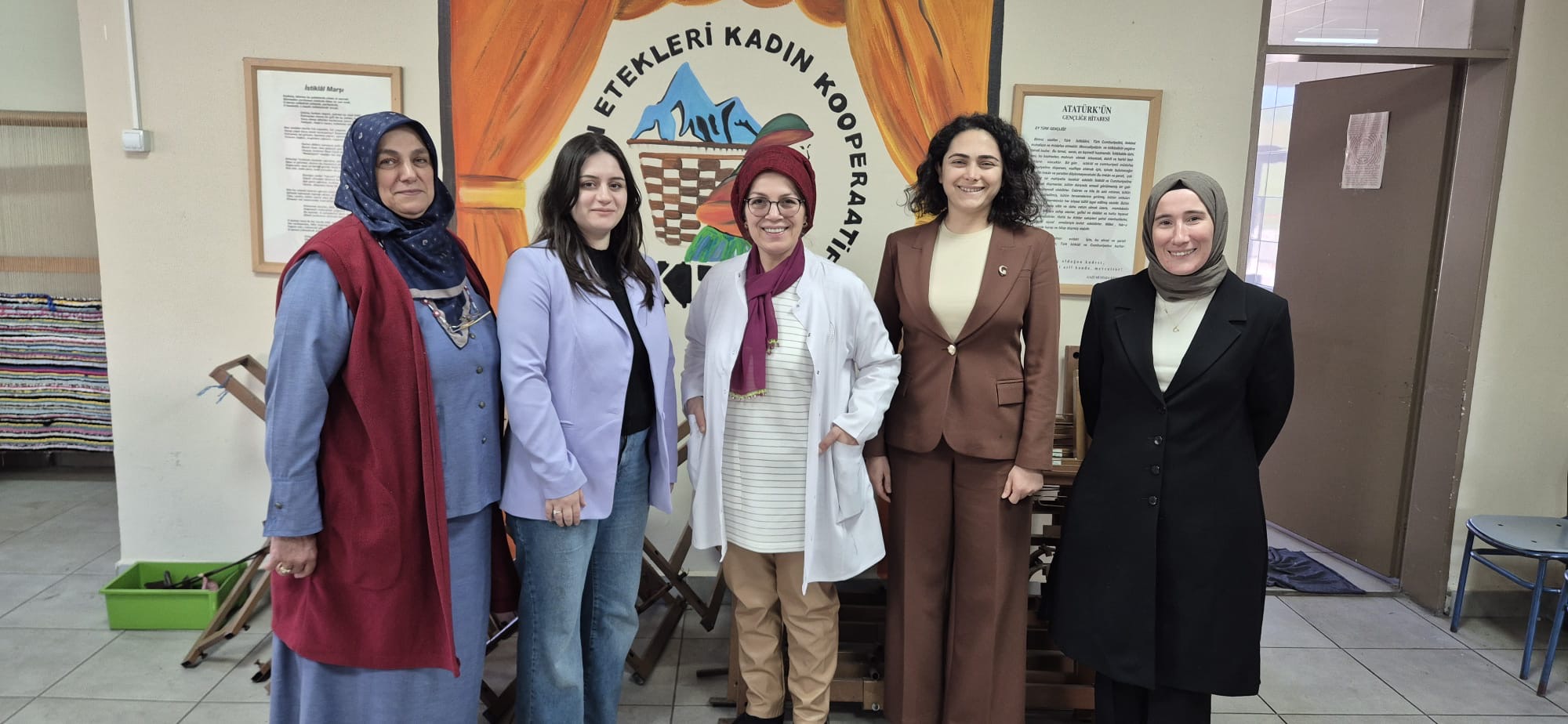 Kadın Kooperatifine Ziyaret Gerçekleştirildi