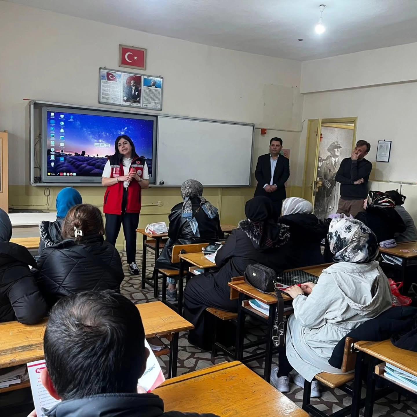 Bakanlığımız broşürü dağıtılmıştır.