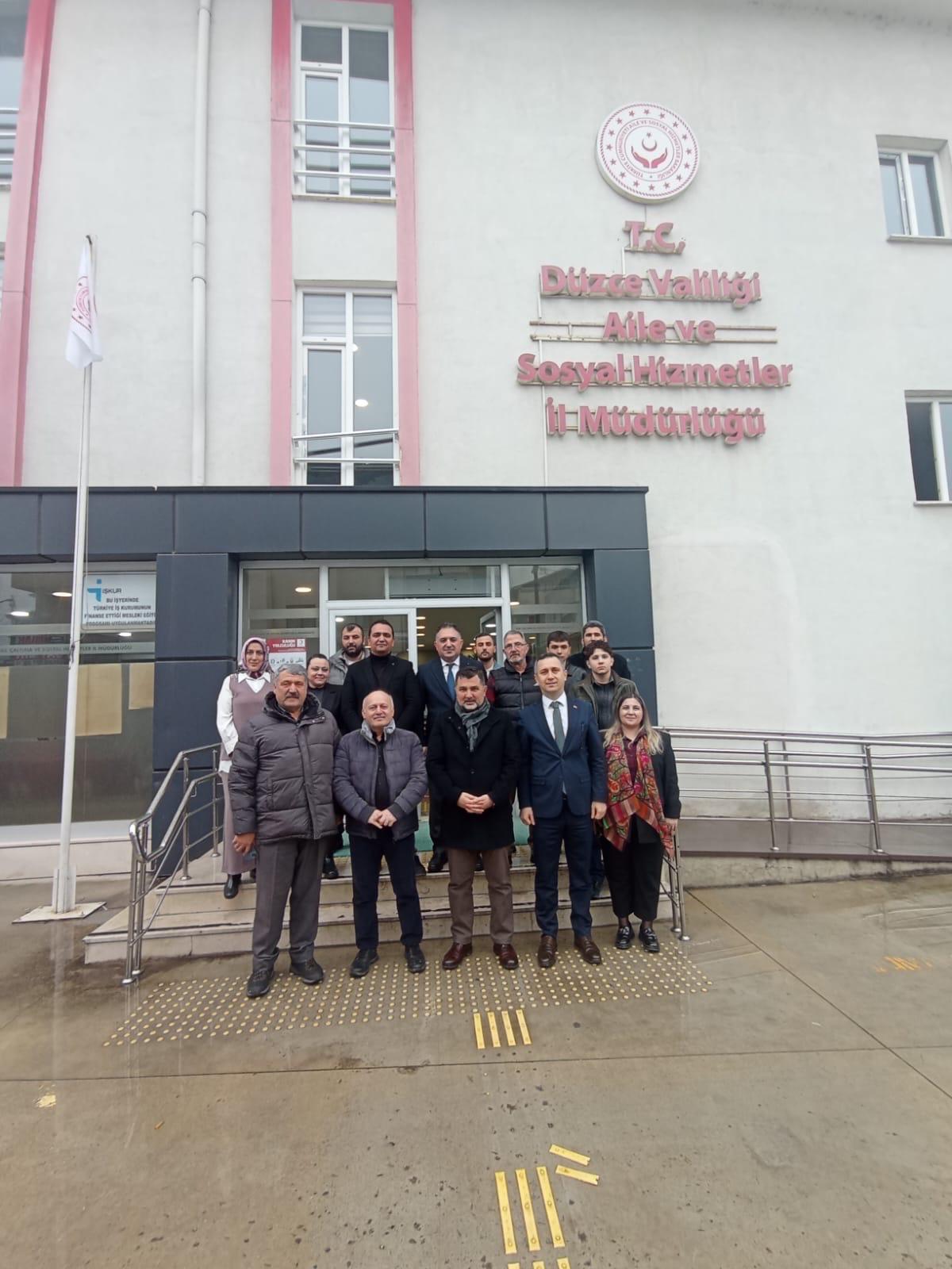 Düzce Milletvekilimiz Sayın Ercan Öztürk’ten İl Müdürlüğümüze Ziyaret.