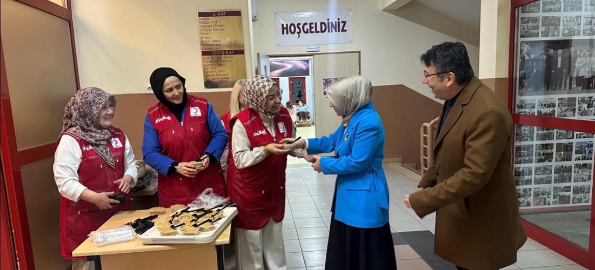 Berat Kandili Programı Kapsamında Çocuk Evleri Sitesine Ziyaret Gerçekleştirildi.