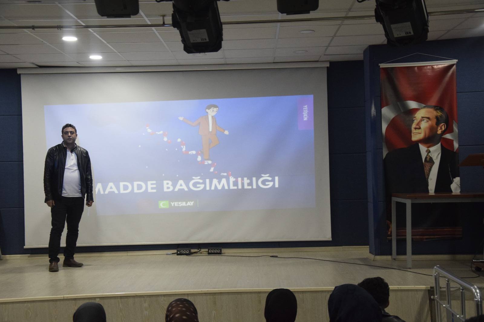 Personellere Yönelik “Madde Bağımlılığı” Eğitimi Gerçekleştirildi