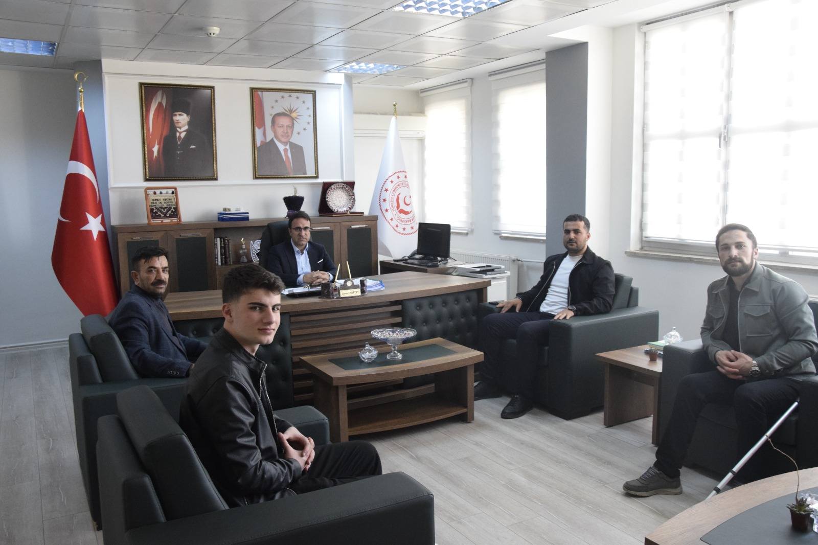 Ataması Yapılan Personelden İl Müdürümüze Ziyaret