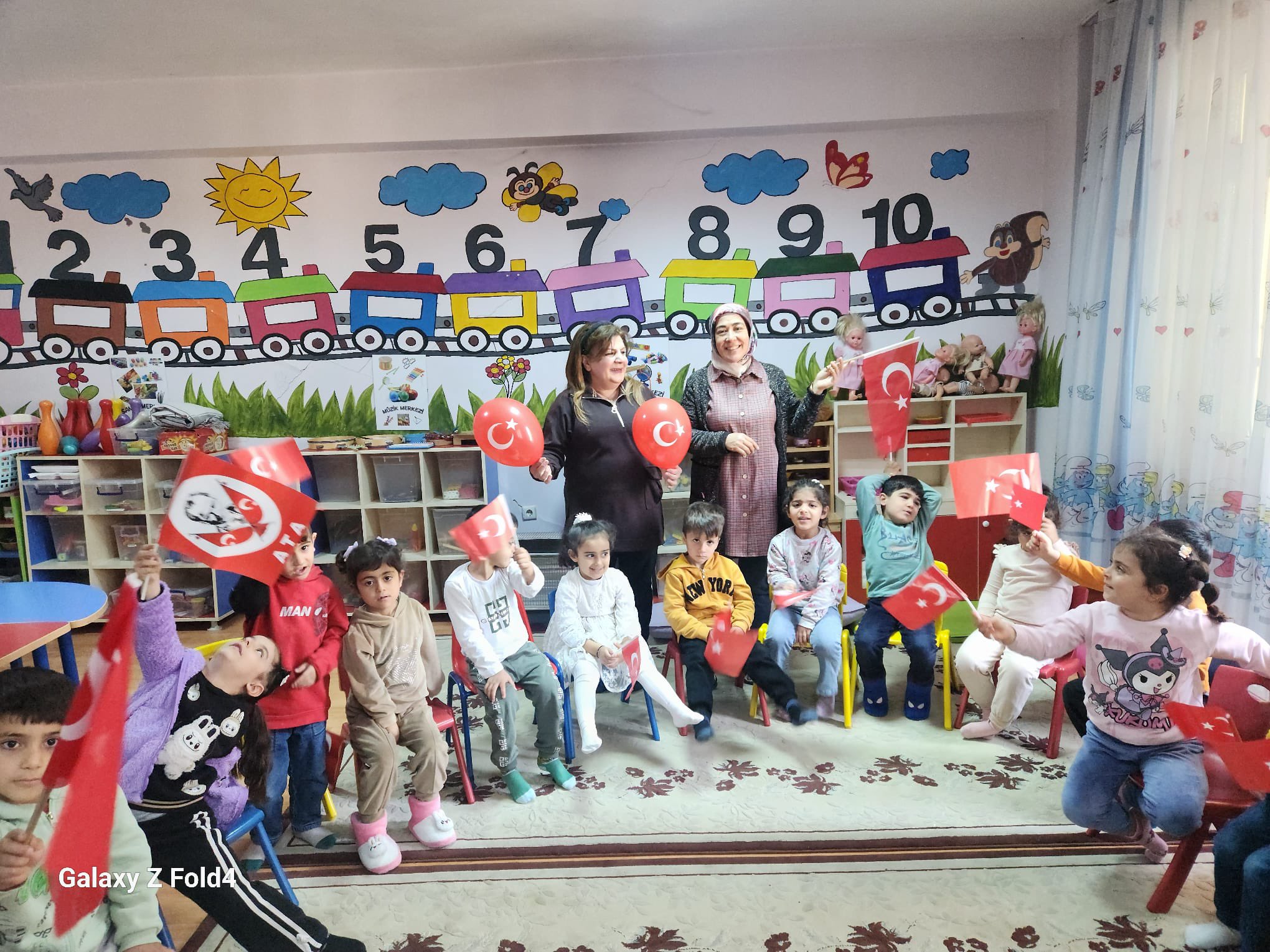 19 Mayıs Çok Amaçlı Toplum Merkezinde eğitim alan çocuklarımızla 23 Nisan Ulusal Egemenlik ve Çocuk Bayramı etkinliği 