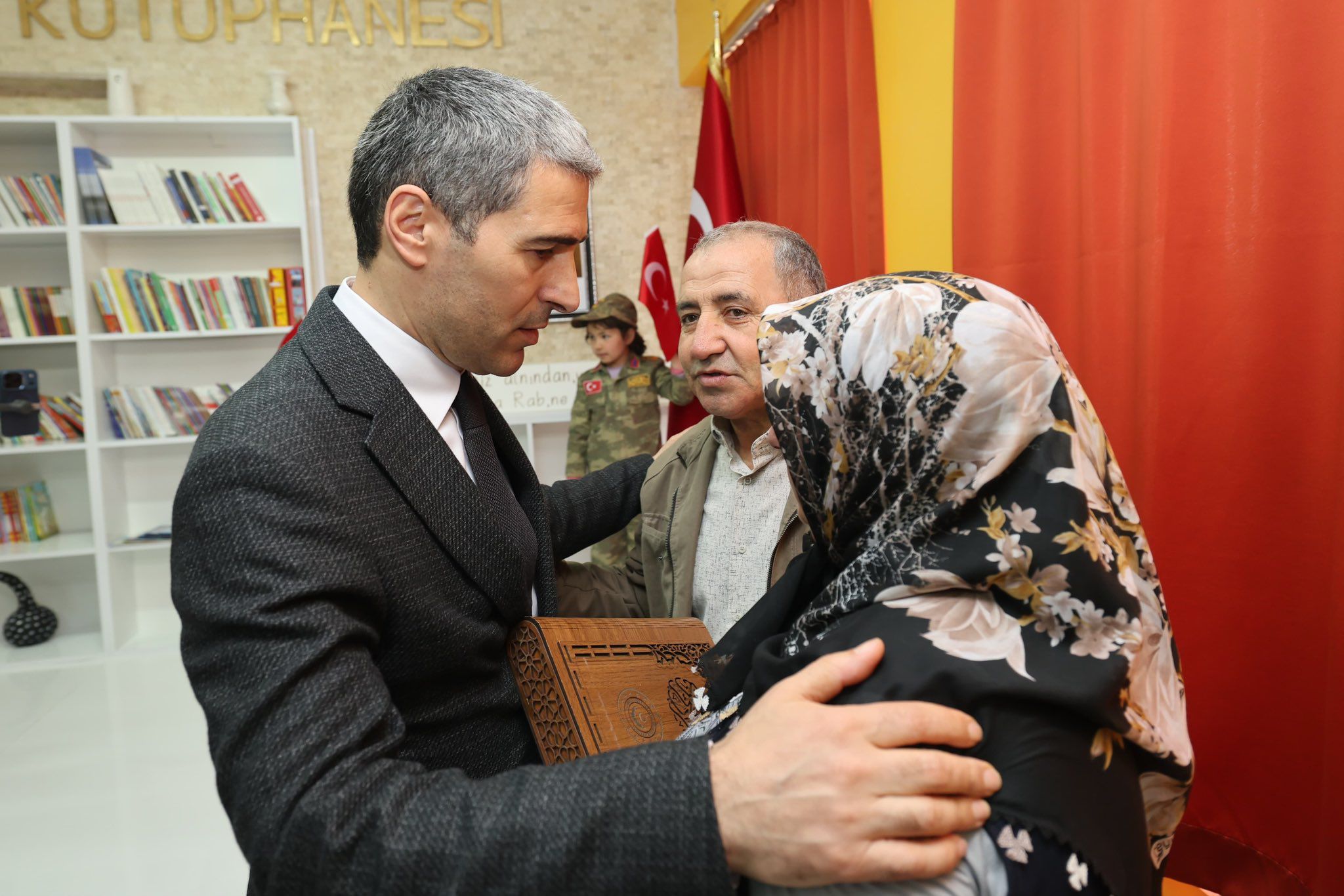 İl Müdürümüz Sayın Bilal Erdoğan Şehit Mustafa Akkaya Kütüphanesi’nin Açılışına Katılım Sağladı