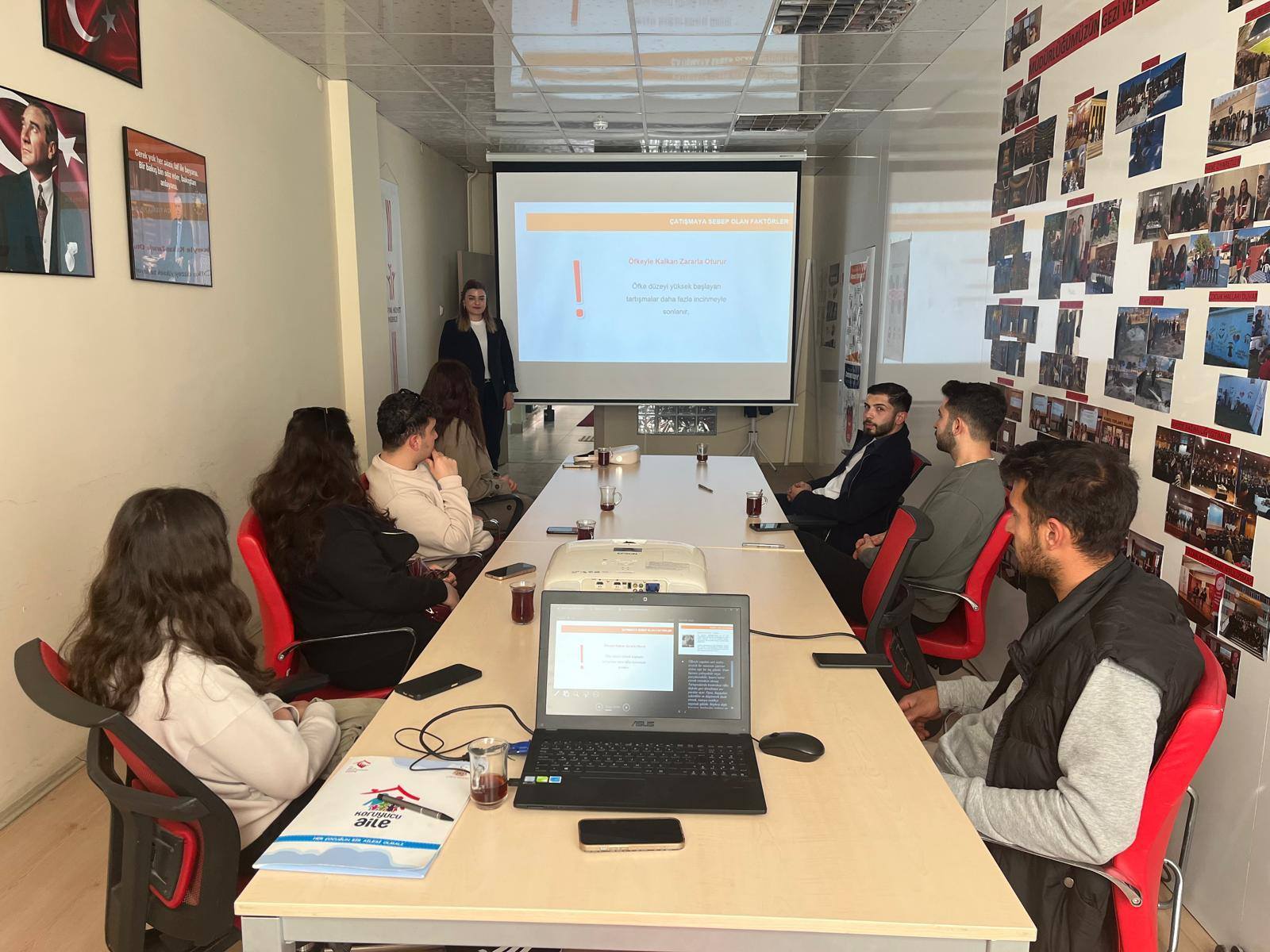 ''Evlenecek Gençlerin Desteklenmesi Projesi” Kapsamında, Krediden Yararlanacak Çiftlere Yönelik Eğitim Gerçekleştirilmiştir