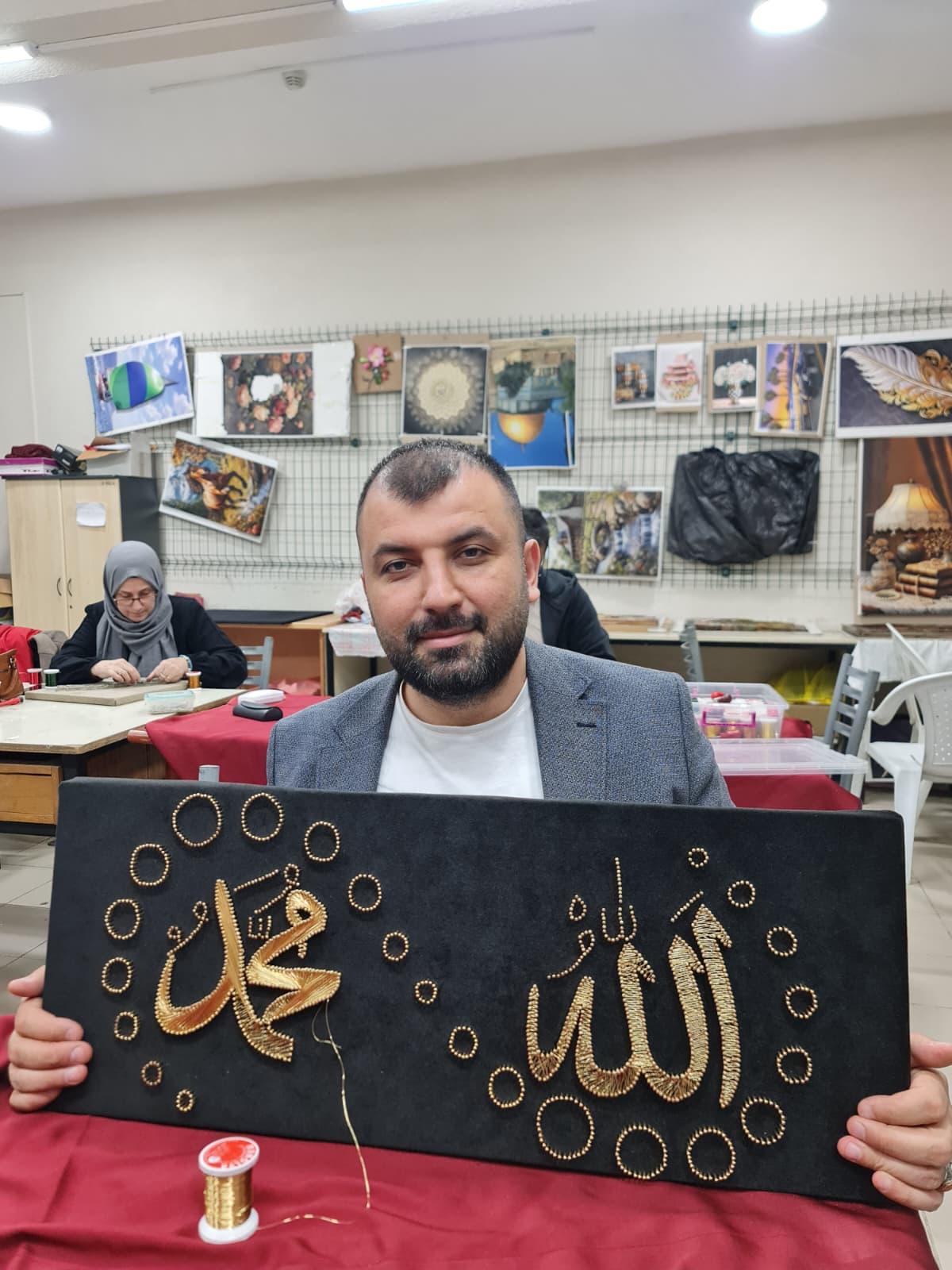 Şehit Yakınları ve Gazilere Yönelik Sanat Kursu Devam Ediyor.