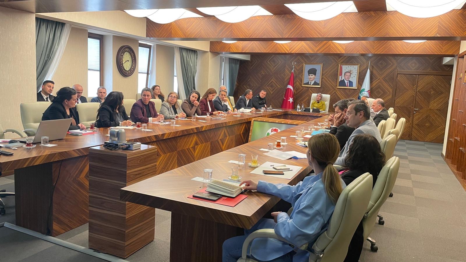 Sosyal Risk Haritaları Toplantısı Gerçekleştirildi