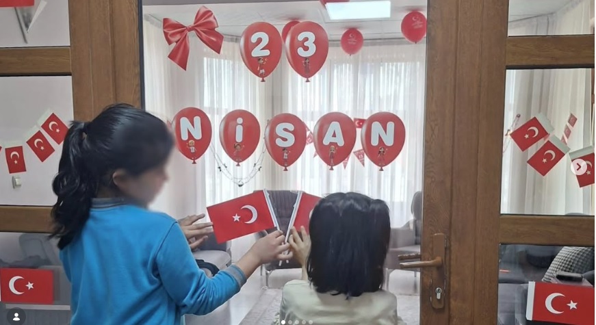 23 Nisan Ulusal Egemenlik ve Çocuk Bayramı’nı büyük bir heyecanla kutladık.