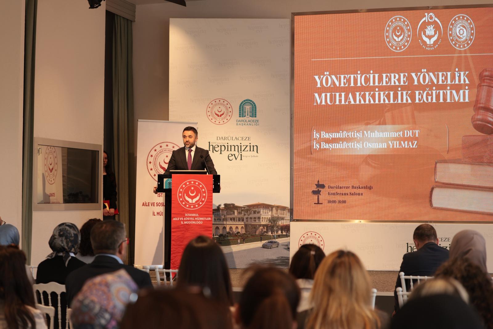 İl Müdürümüz Sn. Ömer Turan, Yöneticilere Yönelik Muhakkiklik Eğitim Programımızın Açılış Töreni’ne Katıldı