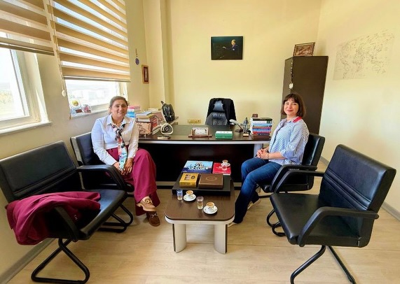 İl Müdürümüz Emine BÖÇKÜN, Prof. Dr. Pelin VARDARLIER’i Ziyaret Etti