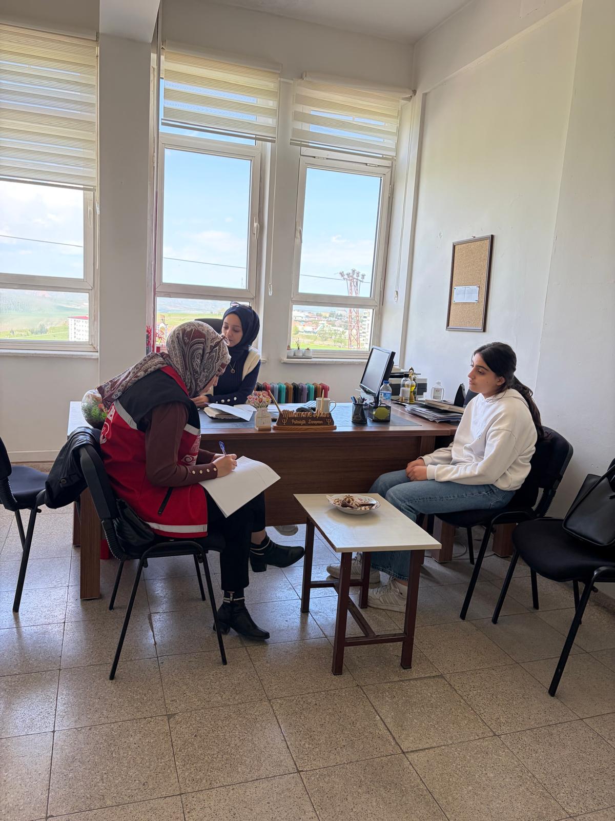 Mobil Ekip Hizmeti Kapsamında Okul Çalışması Gerçekleştirildi