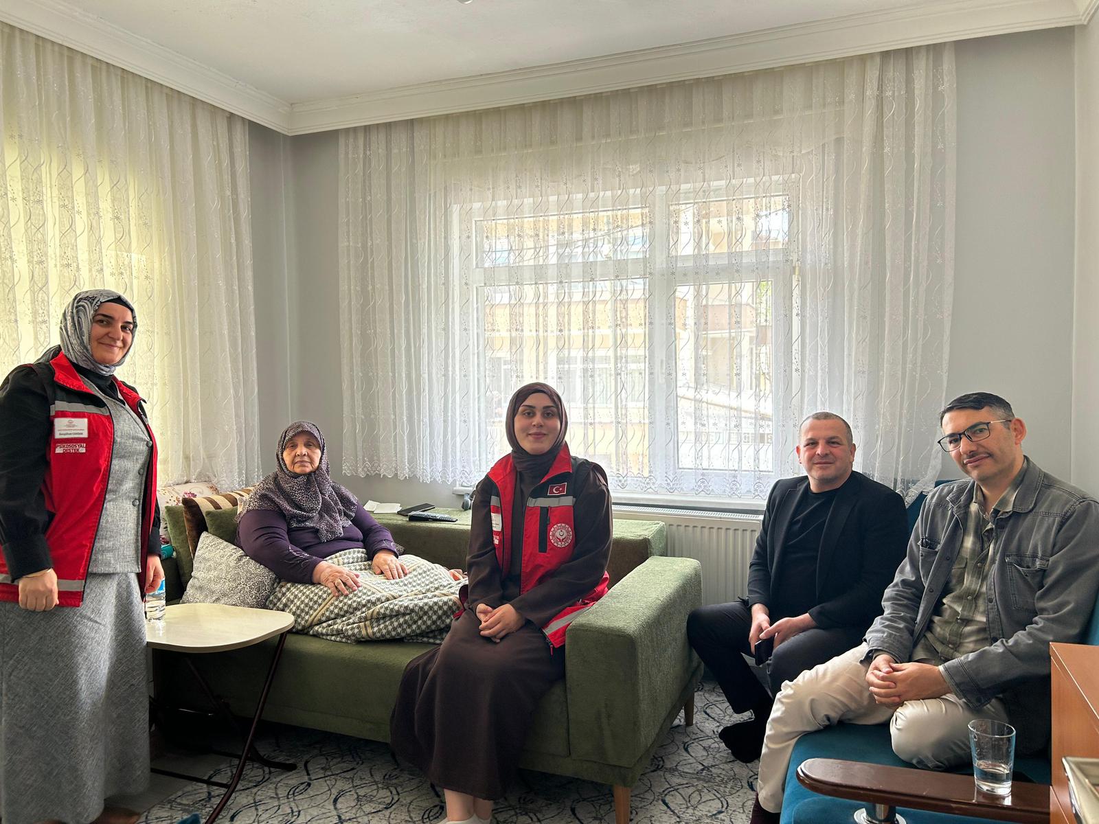 Şehit Ailesi ve Kahraman Gazimize Anlamlı Ziyaret