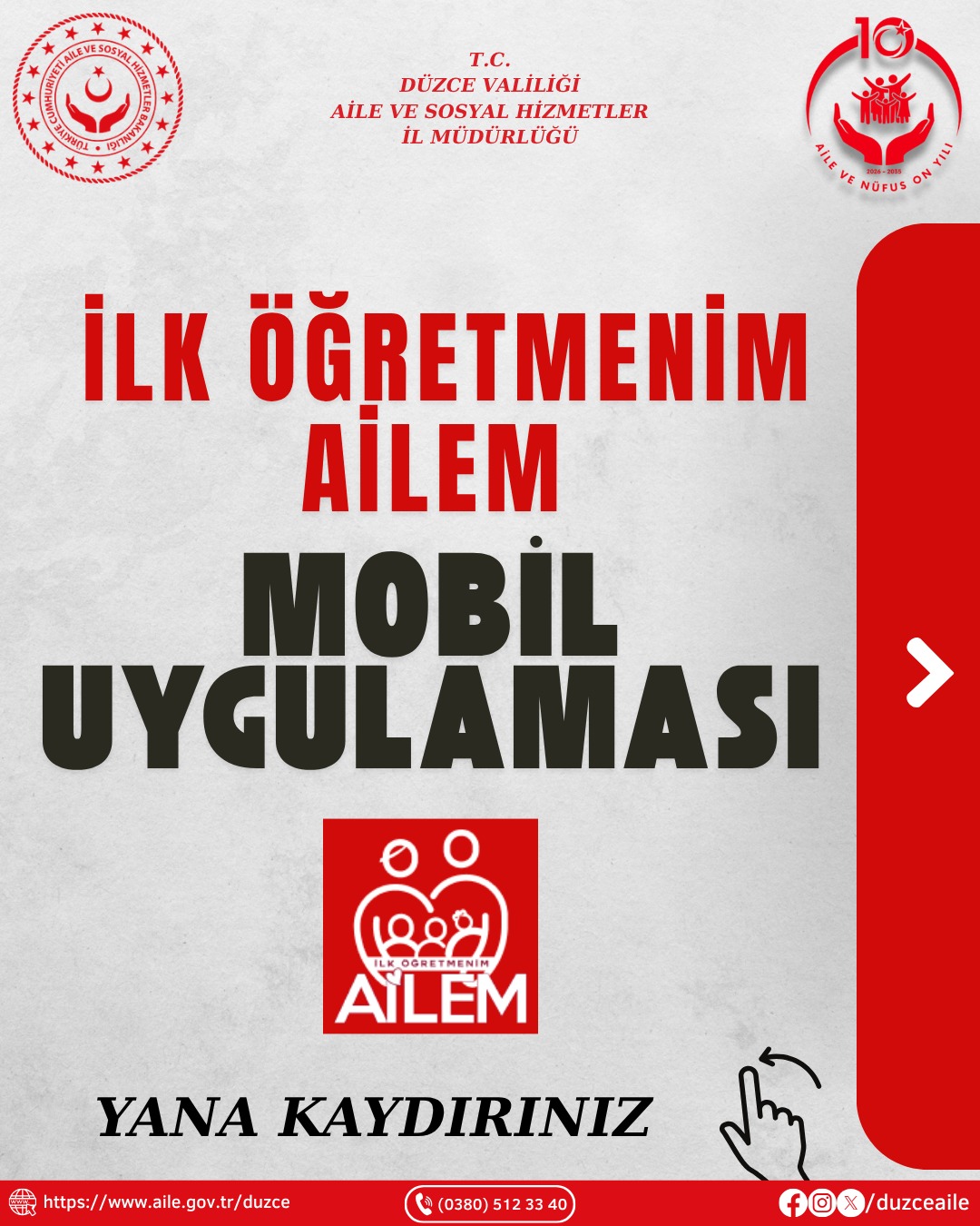 Aileler İçin Dijital Rehber: “İlk Öğretmenim Ailem” Uygulaması Yayında.