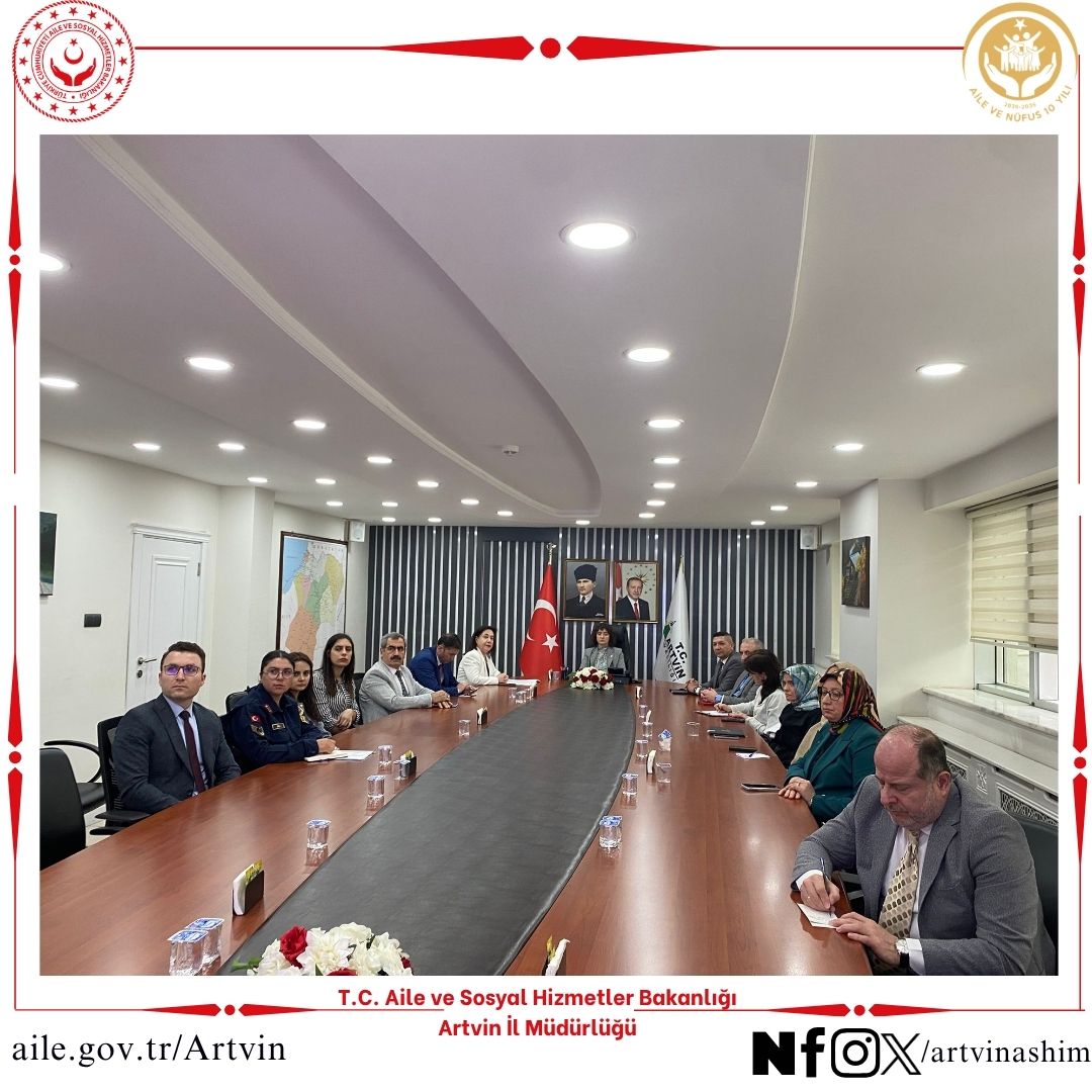 Sosyal Risk Haritaları ve Aile Rehberi – Çocuklar Güvende Sistemi Toplantısı