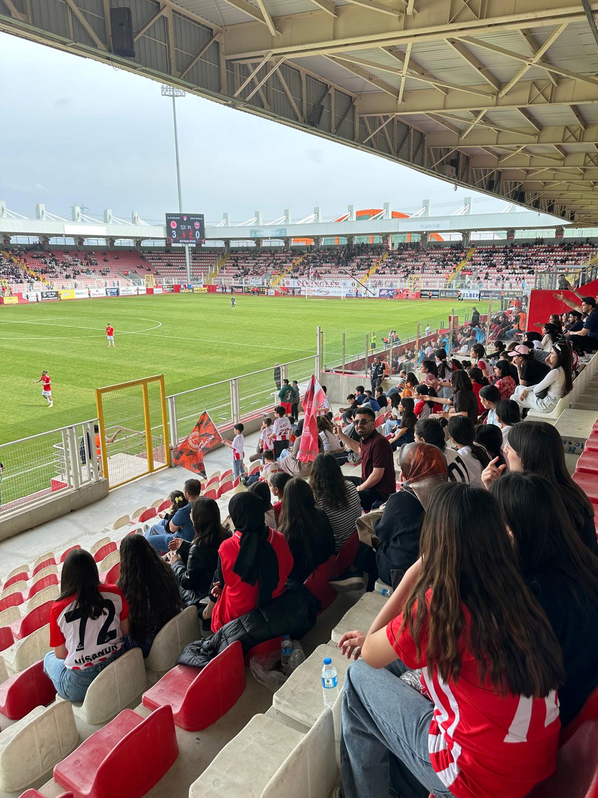 Batman Petrol Spor maçını İzleme keyfi