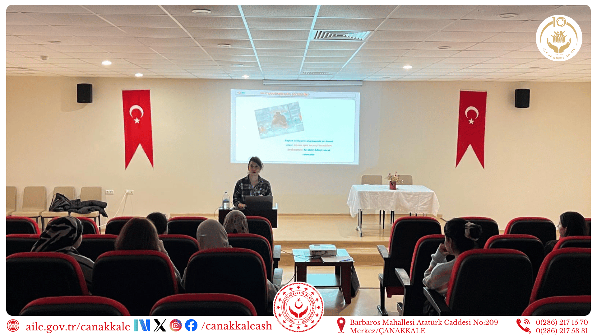 KYK Yurdunda Kalan Gençlere Yönelik Evlilik Öncesi Eğitim Programı Gerçekleştirildi 📘