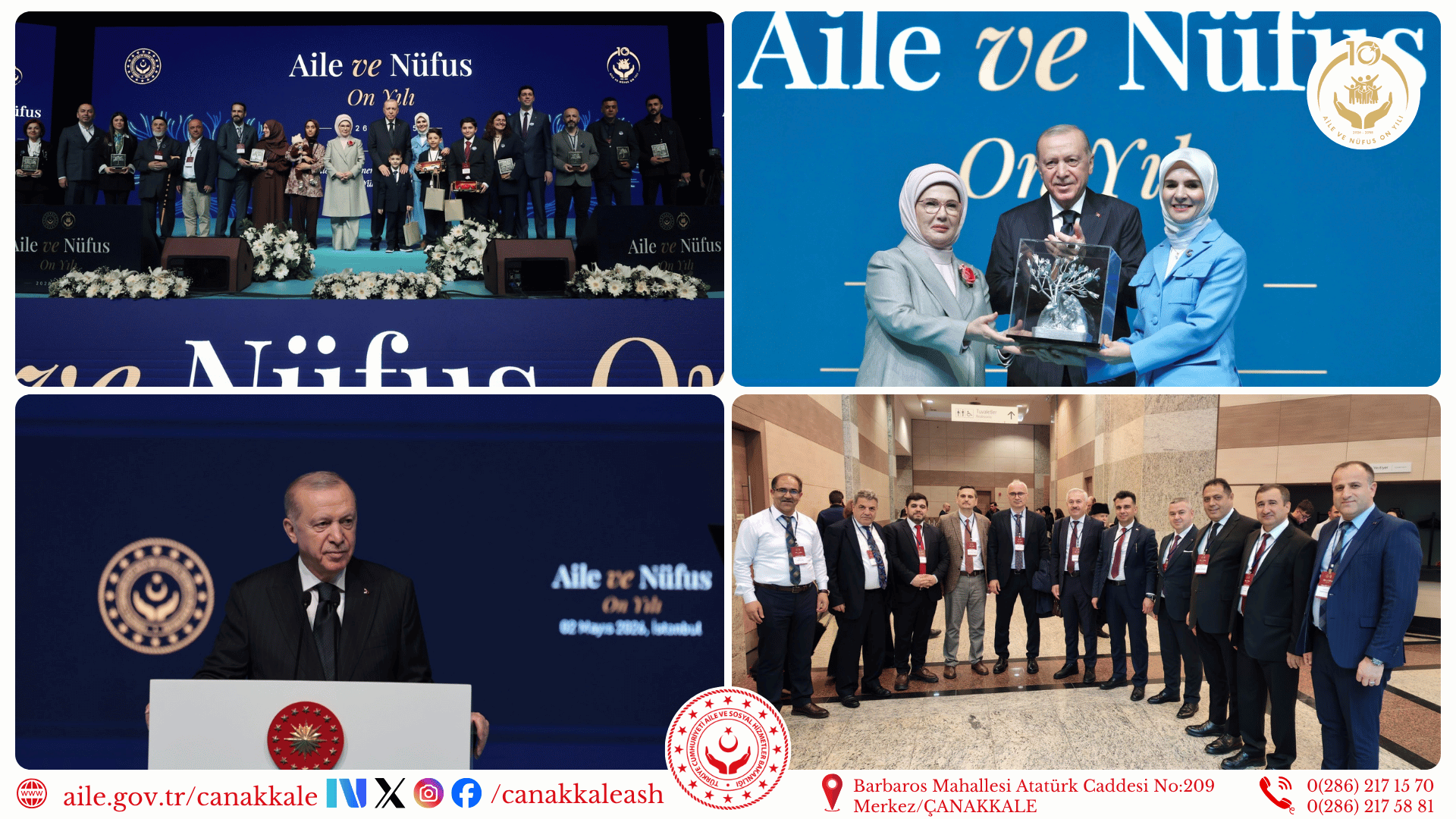 Aile ve Nüfus On Yılı Vizyon Tanıtım Programı Gerçekleştirildi