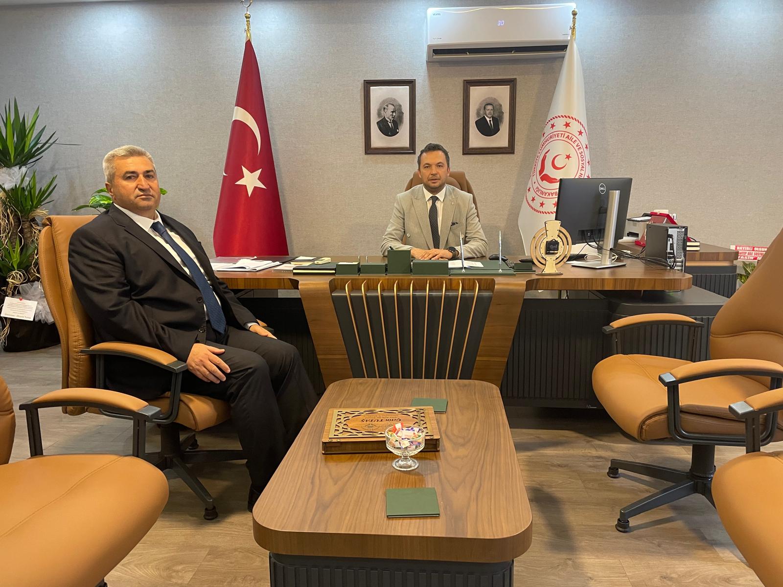 İŞKUR Müdürü Erdinç Çamlı’dan İl Müdürlüğümüze Ziyaret