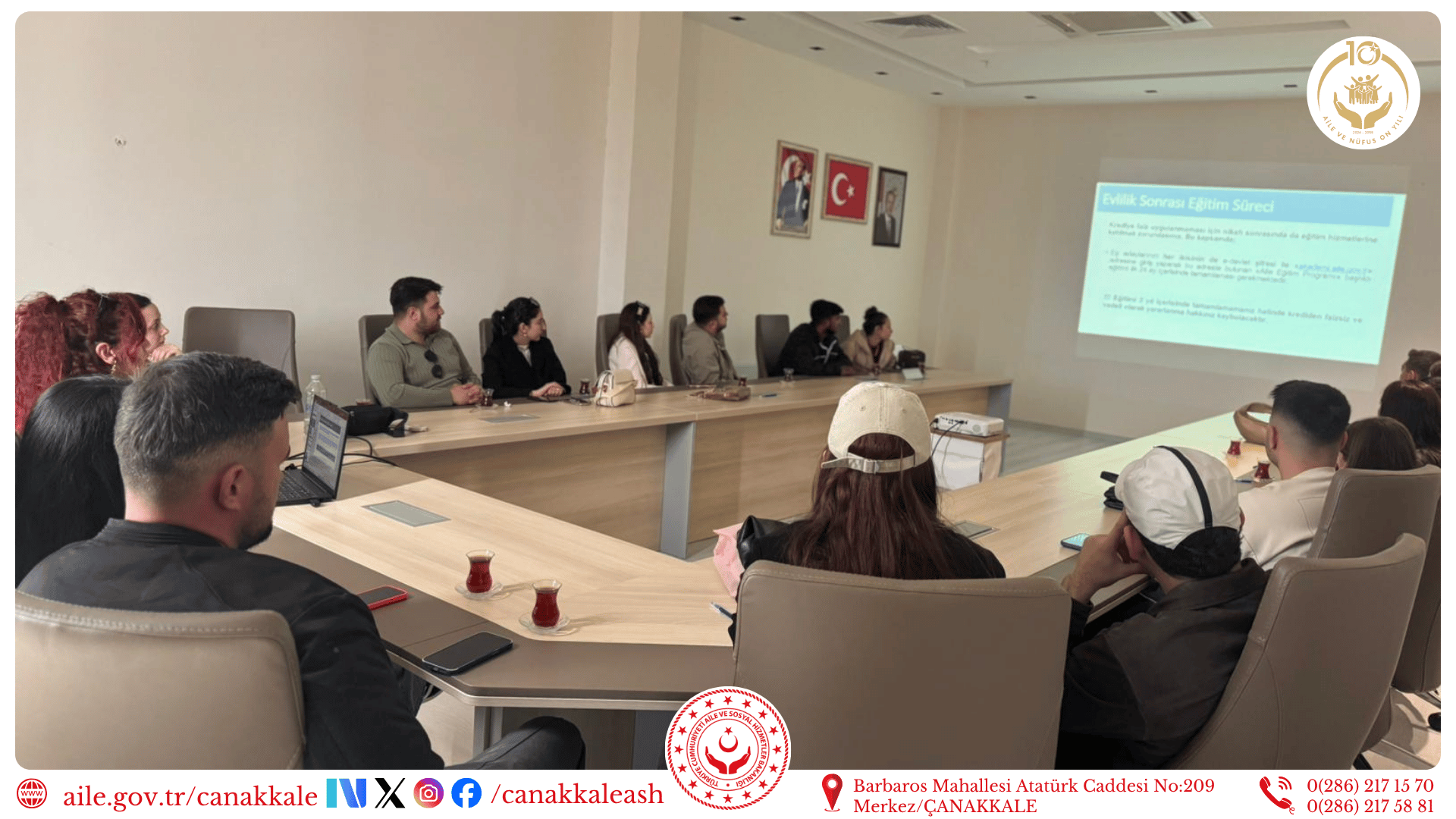 Gençlere Evlilik Öncesi Eğitim Desteği