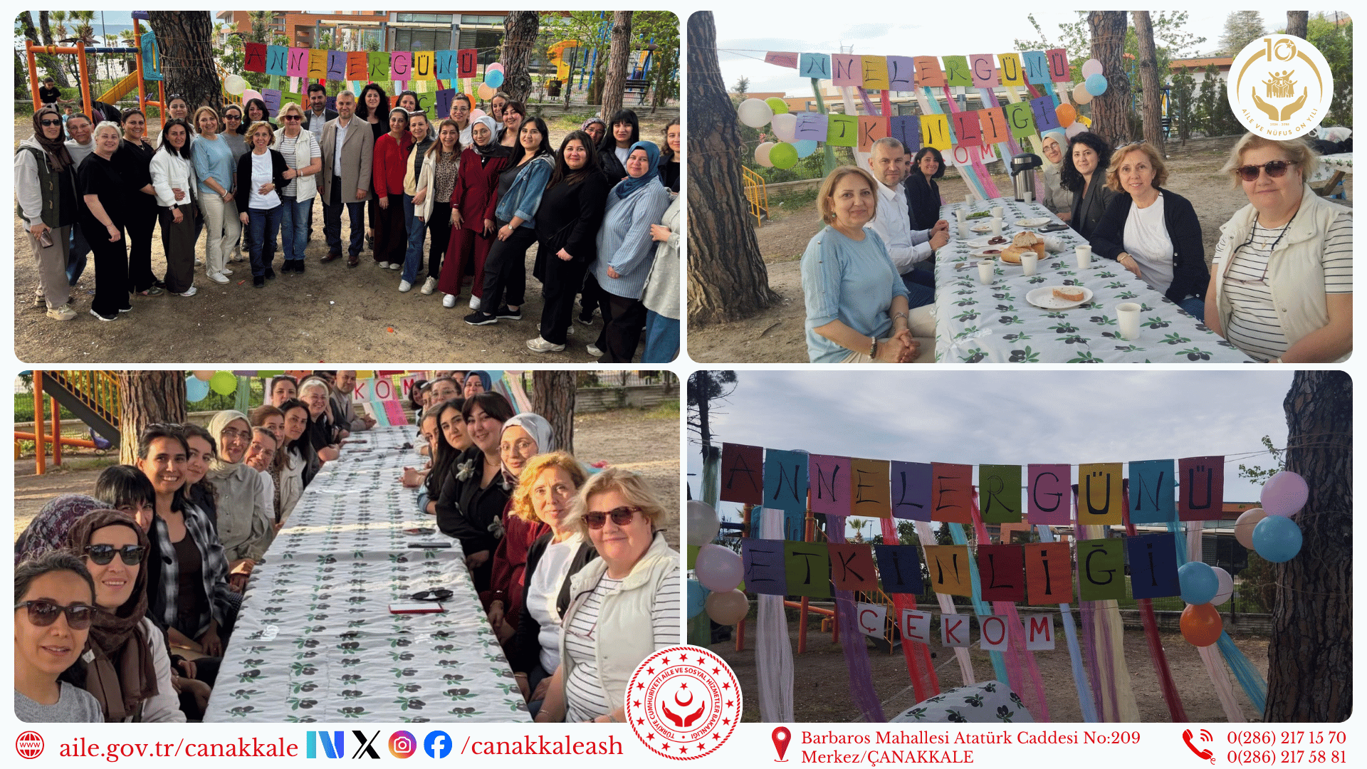 ÇEKOM’da Anneler Günü Programı Düzenlendi 🌸