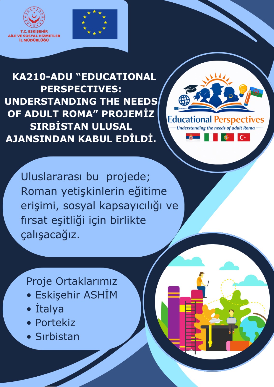 Erasmus+ KA210-ADU Projemiz Kabul Edildi