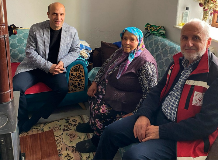 Şehidimiz Nazmi Akçiçek, Şehidimiz Memet Değermenci, Şehidimiz Felatun Demir, Şehidimiz Ertal Tirgil Ve Şehidimiz Bahattin Baştan’In Annelerinini Ziyaret 