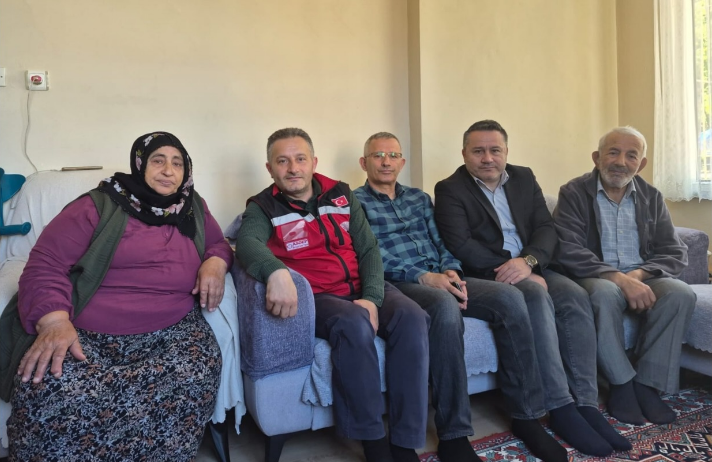 Şehidimiz Taner Çebi, Ayhan Karabela, Mehmet Keskin, Mesut Uzun Ve Şehidimiz Muhittin Delimehmet’İn Kıymetli Anneleri Ziyaret Edildi.