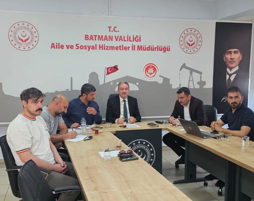  “Bağımlılıkla Mücadelede Batman Modeli Projesi” kapsamında değerlendirme toplantısı 