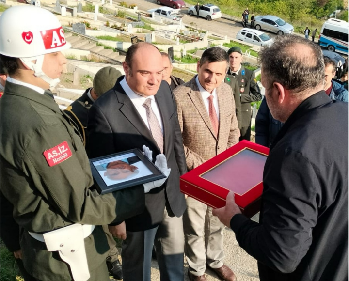 Kore Gazimiz Harun Özdemir, Düzenlenen Cenaze Töreninin Ardından Dualarla Son Yolculuğuna Uğurlandı.