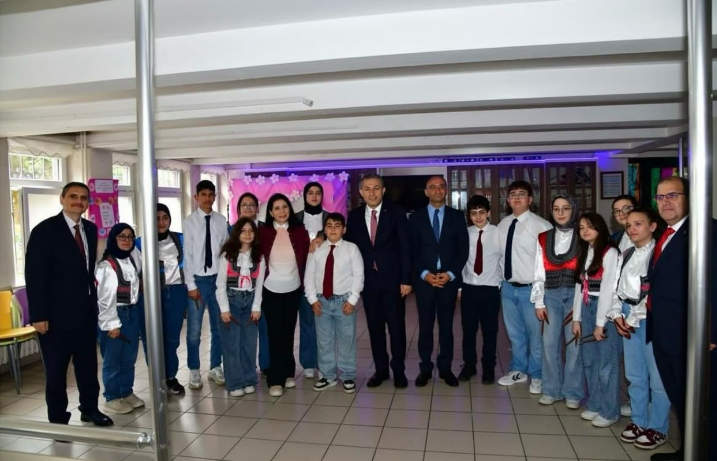 Sayın Valimiz Tahir Şahin; Çamlık İşitme Engelliler Okulu, Karadeniz Özel Eğitim Meslek Okulu, Gazipaşa Özel Eğitim Uygulama Okulu Ve Erdoğdu Özel Eğitim Uygulama Okulu‘nu Ziyaret Etti.