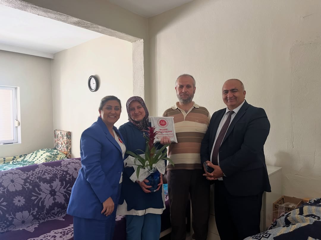 Engelliler Haftasında İl Müdürümüz Sayın Emine BÖÇKÜN Bakanlığımız Hizmetlerinden Yararlanan ALDEMİR Ailesine Konuk Oldu