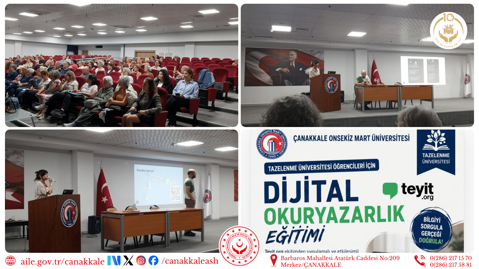 💻 Dijital Okuryazarlık Eğitimi Gerçekleştirildi
