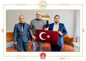 Türkiye Harp Malûlü Gaziler, Şehit Dul ve Yetimleri Derneği Giresun Şube Başkanına Ziyaret