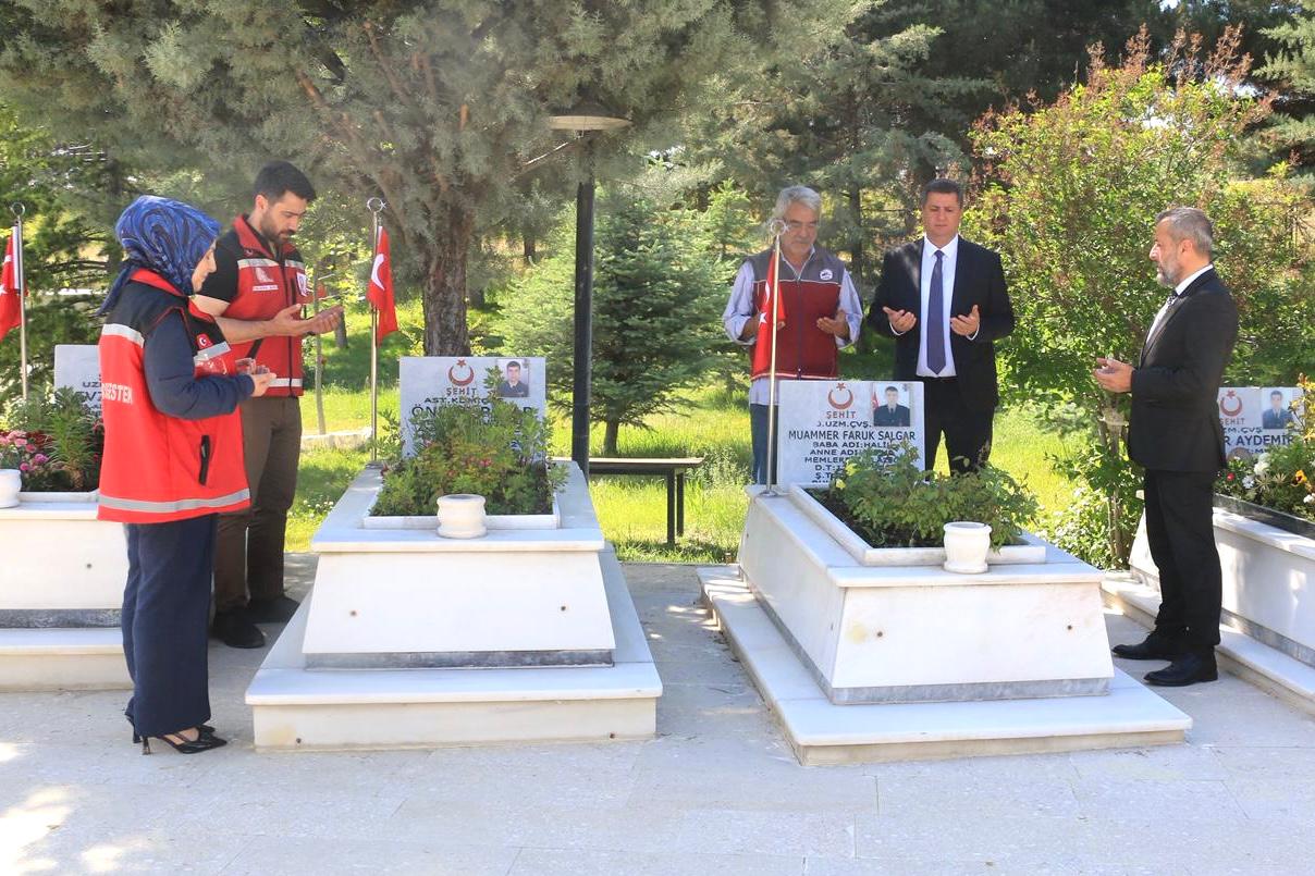 İL MÜDÜRÜMÜZ SAYIN SERDAR DEMİRCİ’NİN ŞEHİTLİK ZİYARETLERİ
